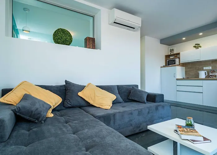 公寓 Arcadia - One Bedroom With Terrace And Sea View
